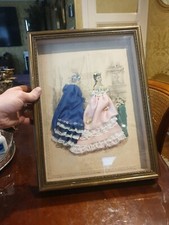 Ancien Cadre Vitrine La Mode Illustree Mme Breant Castel