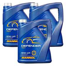 3X5 Litres MANNOL Defender 10W-40 Huile Moteur API SN ACEA A3/B4 MB 229.3 229.1