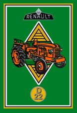 tableau évocation TRACTEUR RENAULT D22