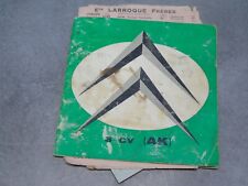 notice emploi entretien 3 CV AK Citroën & factures reçu garantie livraison 1965