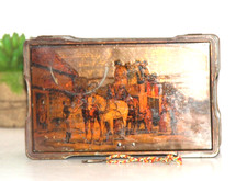 Vintage Candy Boite,Doré