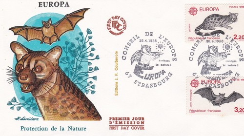 France 1986 fdc europa 2416 - 1986,