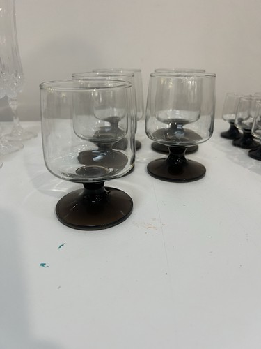 Lot verres pieds année - verres, À