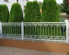 Fer Forgé Clôture en Fer