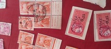 Rare Timbres Stamp Tax Taxe