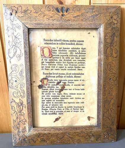 Ancien encadrement bois - ancien,