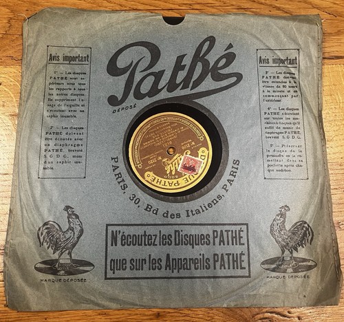Disques pathe centre - pathe,