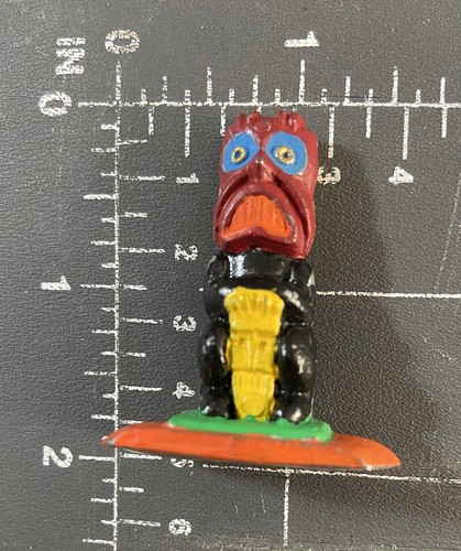 Idole tiki métallique - idole,