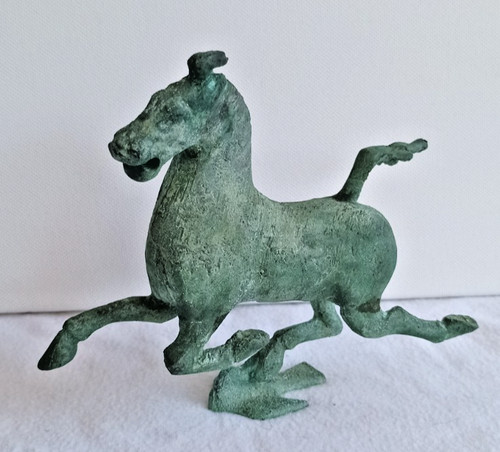 Petit bronze cheval de - ,cheval,