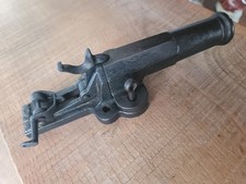 ancien - Canon d'Alarme - Effaroucheur - Canon Avertisseur - Piège à Feu - Antiq