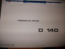 Someca vibroculteur D140 
