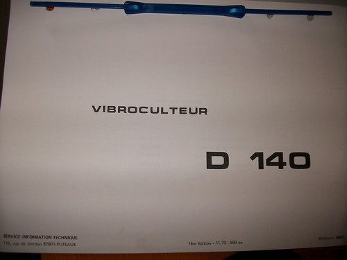 Someca vibroculteur d140 - someca,