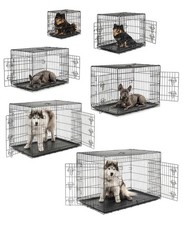 lionto Cage pour chien pliable et transportable S-XXXL