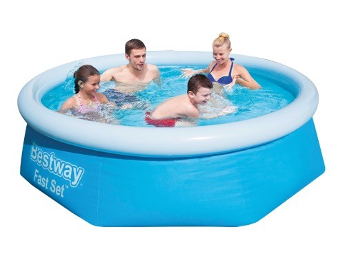 Piscine hors sol ronde avec - ronde,