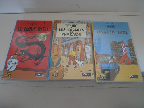 Lot cassettes vhs tintin - 3,