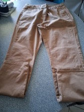 pantalon droit "t- 42" marron