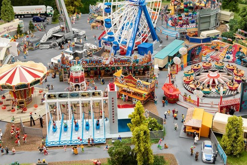 Maquette kit fête foraine - maquette,, de