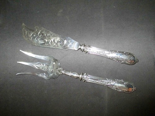 Ancien couvert service - ancien, de