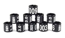 Bagues oiseaux en aluminium 2025 canaris exotique perruche(2.0/2.5/2.9/3.0..11m