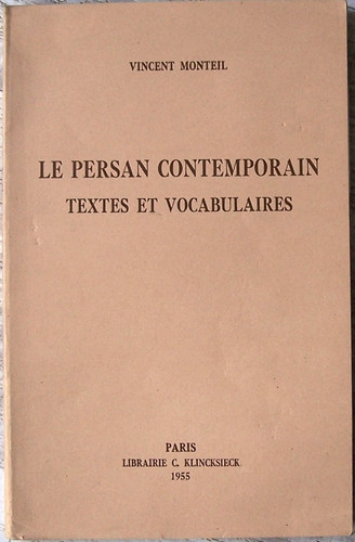 Persan contemporain textes - le,