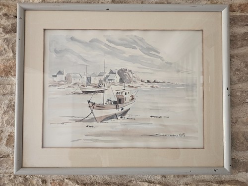Tableau - Aquarelle Paysage
