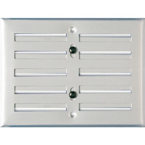 Grille aération plate - plate,