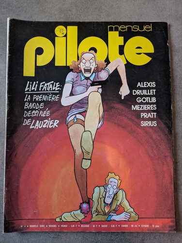 Magazine pilote mensuel 1974 - magazine,