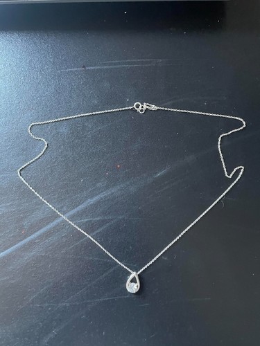 Collier goutte eau - goutte,