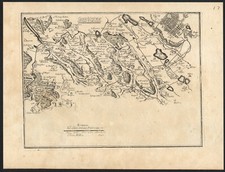 1705 Gravure Carte nouveau