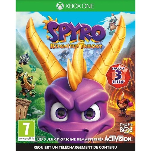 Jeu xbox one spyro reignited - jeu,