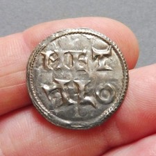 Comté de Poitou - Monnayage immobilisé au nom de Charles II - Denier - Melle