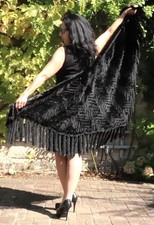 Vison Étole Triangle Écharpe