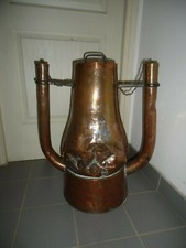 Ancien chauffe bain , baignoire en cuivre époque XVIIIème 