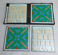 Scrabble DUPLICATE  pour 2 joueurs  compétition    non magnétique   complet