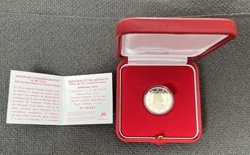 Piece monaco euros - be, 2024