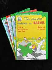# lot 4 livres - BABAR - Série MES PREMIERES HISTOIRES DE - Hachette