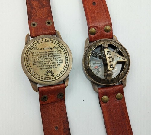 Montre bracelet boussole - montre-bracelet,