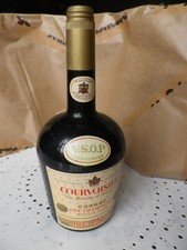 ANCIEN SCEAU A GLACONS  COGNAC COURVOISIER VSOP DECO BAR ALCOOL VINTAGE