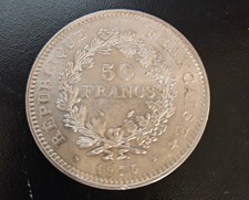 PIÈCE DE 50 FRANCS EN ARGENT