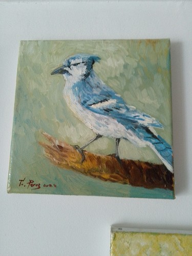 Tableau peinture huile format - huile,