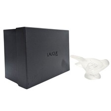 statuette verre dépoli