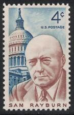 Scott 1202- Sam Rayburn, Legislator & Capitol Dôme- MNH 4c 1962- Inutilisé Mint