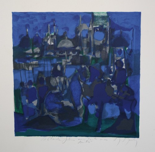 Marcel mouly lithographie - marcel,