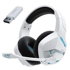 Casque Gaming sans Fil avec Micro Anti-Bruit pour PS4 PS5 PC Playstation 4 5, 2,