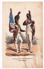 Gravure XIXe Régiment