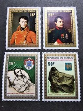 TIMBRE SÉNÉGAL LA MORT DE