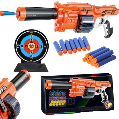 Grand pistolet balles en - À,