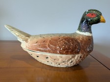 ancienne terrine Michel Caugant /  perdrix / faisan