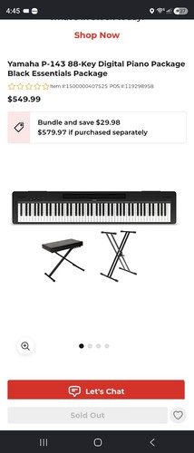 Yamaha 143 key digital - 88-key,