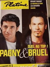 PLATINE n°131 - 2006 - PATRICK BRUEL - FLORENT PAGNY - DALIDA - GÉRARD MANSET